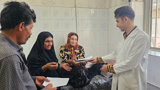 Shahnaz and Amir did a good deed and took the stranger's spouse to the doctor.
