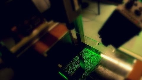 Wing accelerating from rest inside the measuring volume