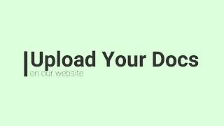 How to Upload Documents to our Website