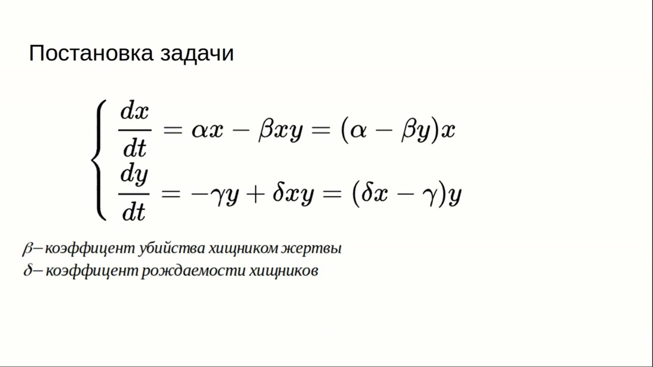 Абдулов Тимур. Этапы построения математической модели. Реализация математической модели