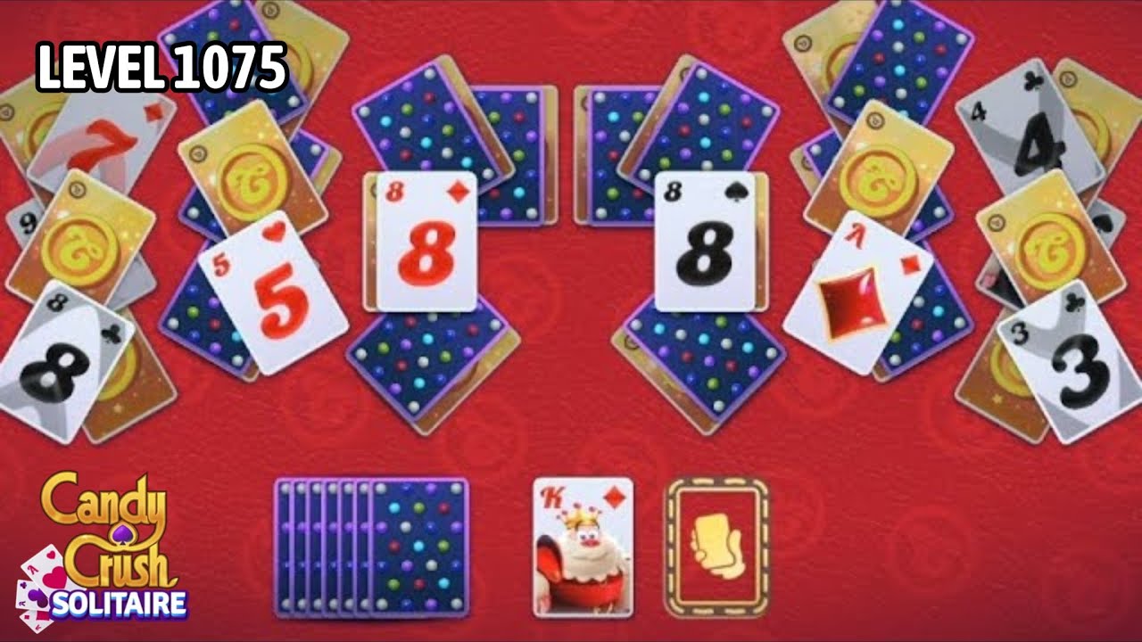 Level 1075 (Bonus cleared) | Candy Crush Solitaire