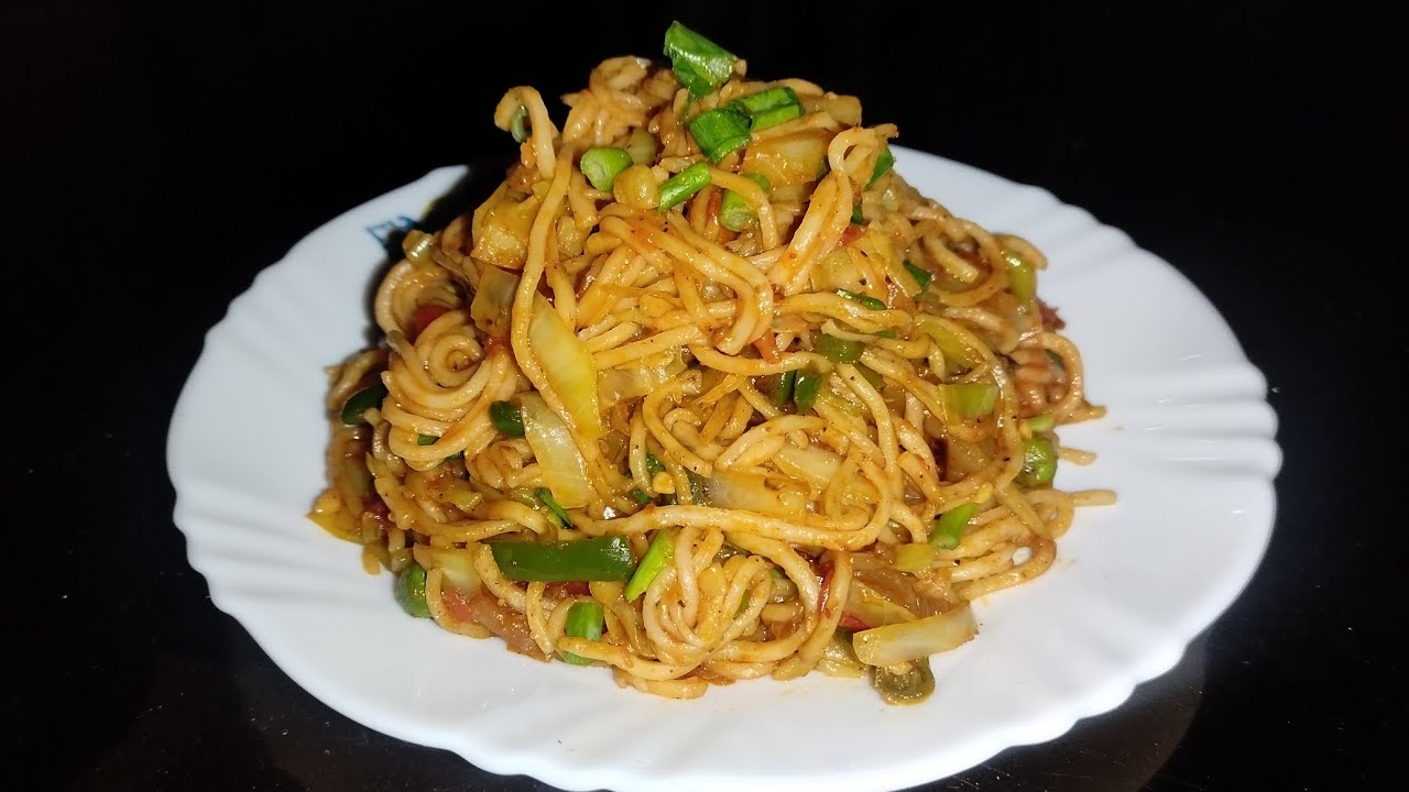 Chowmein ki recipe 🍝🍜