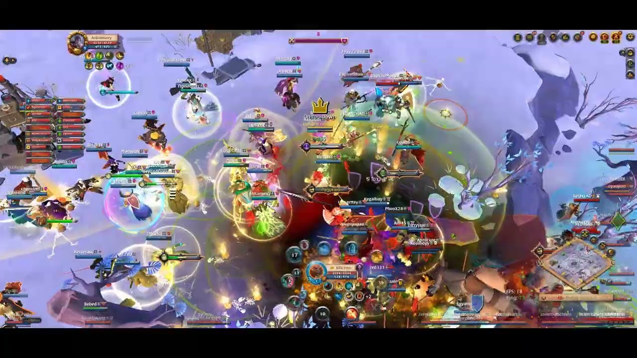 Albion Online|The Swamp VS FSO T6 Blob|