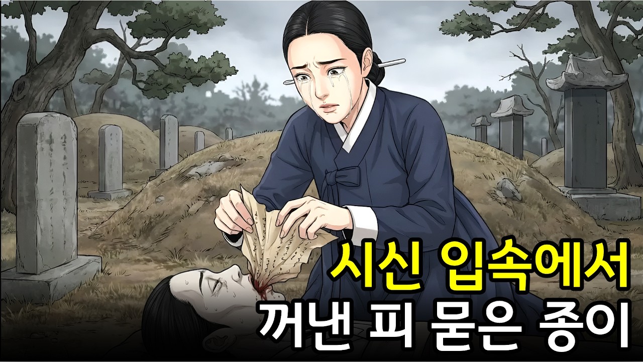 아버지 시신 목구멍 깊숙이 숨겨져 있던 피 묻은 밀지  | 조선시대이야기 | 야담 | 민담 | 전설