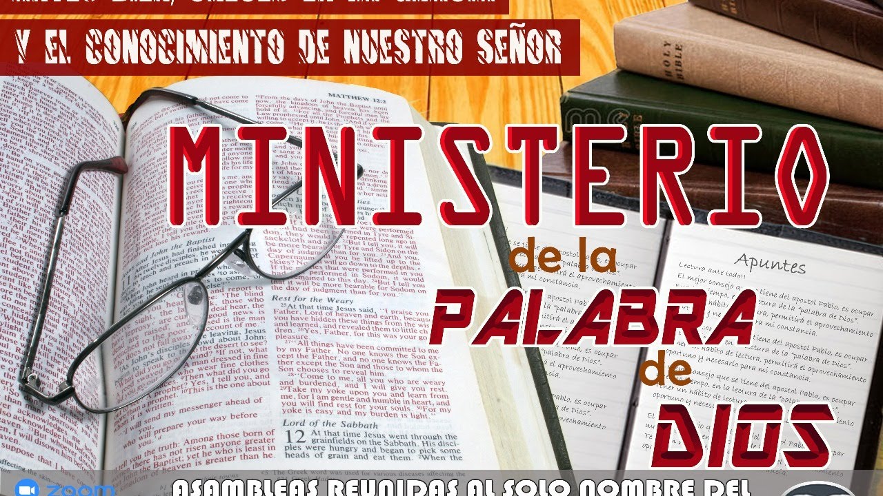 Ministerio de la Palabra (14/07/2020) YouTube