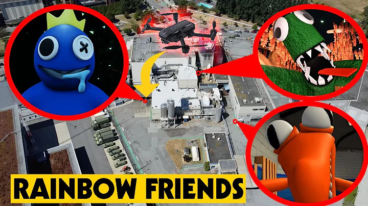 DRONE CATCHES BLUE GREEN AND ORANGE FROM RAINBOW FRIENDS AT THE RAINBOW FRIENDS HIDE OUT - DayDayNews