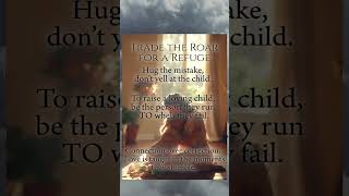 The Safe Harbor #SafeSpace #MindfulParenting#ParentingTruths #ConnectionOverCorrection #motivation