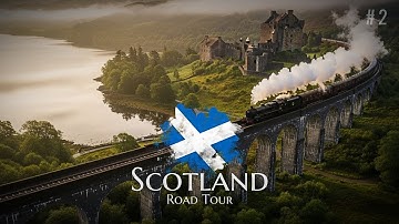 #2 Scotland Road Tour 2025 | Picturesque Landscapes | 4K