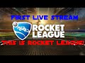My First Live Stream - Rocket League