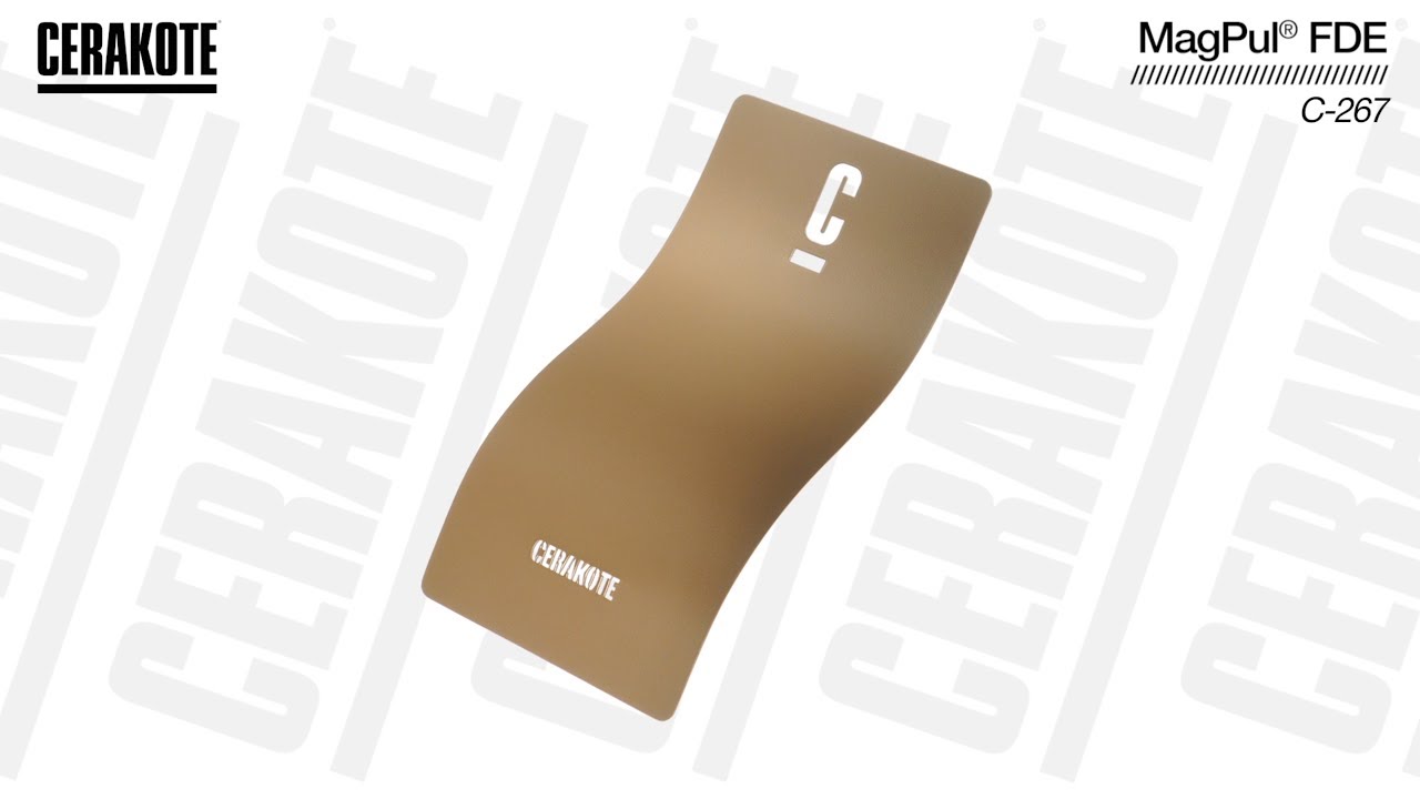 C-267 MAGPUL® FDE  Cerakote Ceramic Coatings