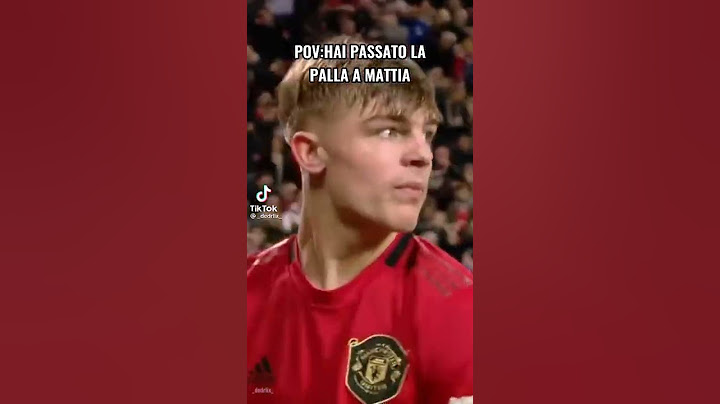 hai passato la palla a Mattia