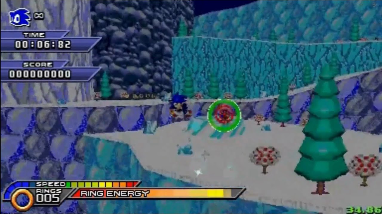 | Modern Sonic V6 | Frozen Fissure | SFX Recreation |