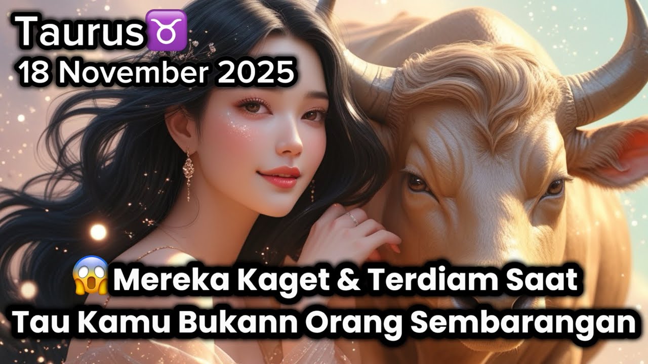 Taurus♉️ 😱Mereka Kaget & Terdiam Saat Tau Kamu Bukan Orang Sembarangan November 2025 - Planet Zodiak