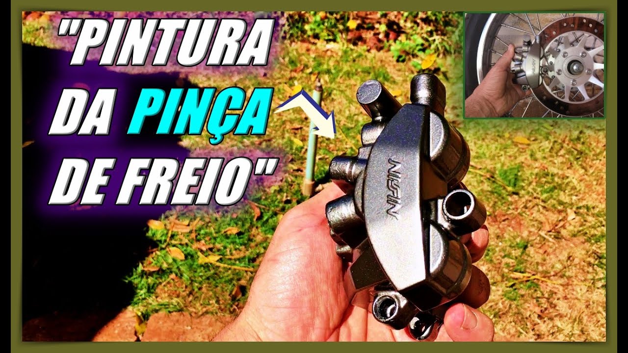 Como pintar pinça de freio