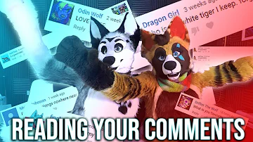 2 FURSUITERS SIT AND ARGUE | Reading Your Comments w/Rico