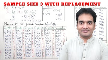 CH # 11 | Q # 3 (C) | Sampling Distribution Of Sample Means | Easy Statistics | Urdu Hindi | M Usman