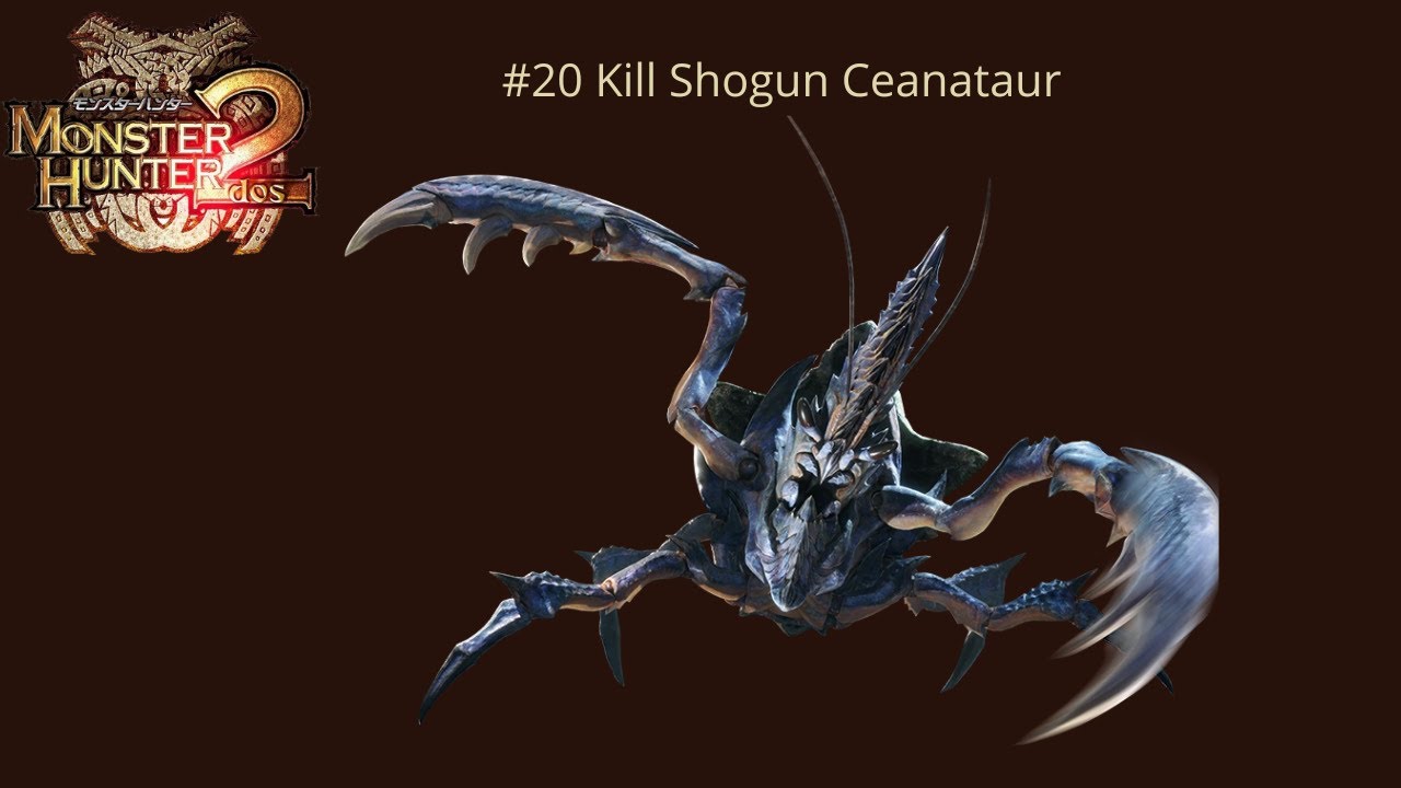 Monster Hunter 2 (PS2) #20 Shogun Ceanataur
