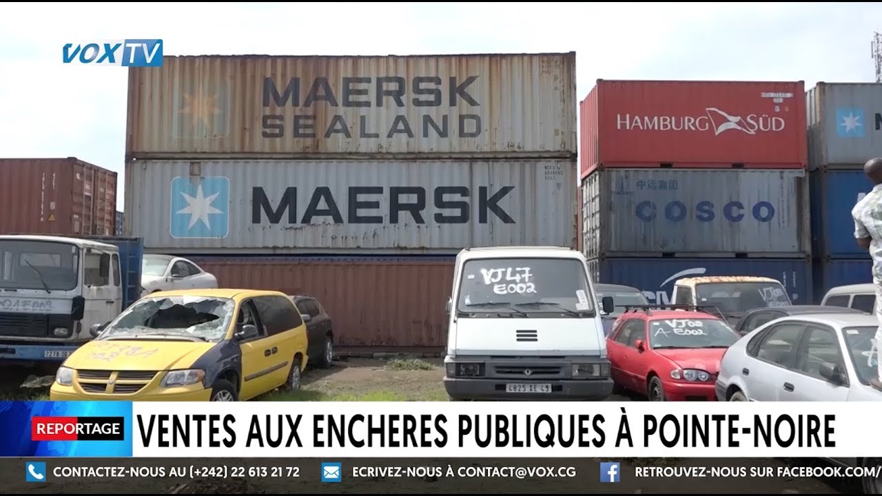 Ventes aux enchères publiques à Pointe Noire