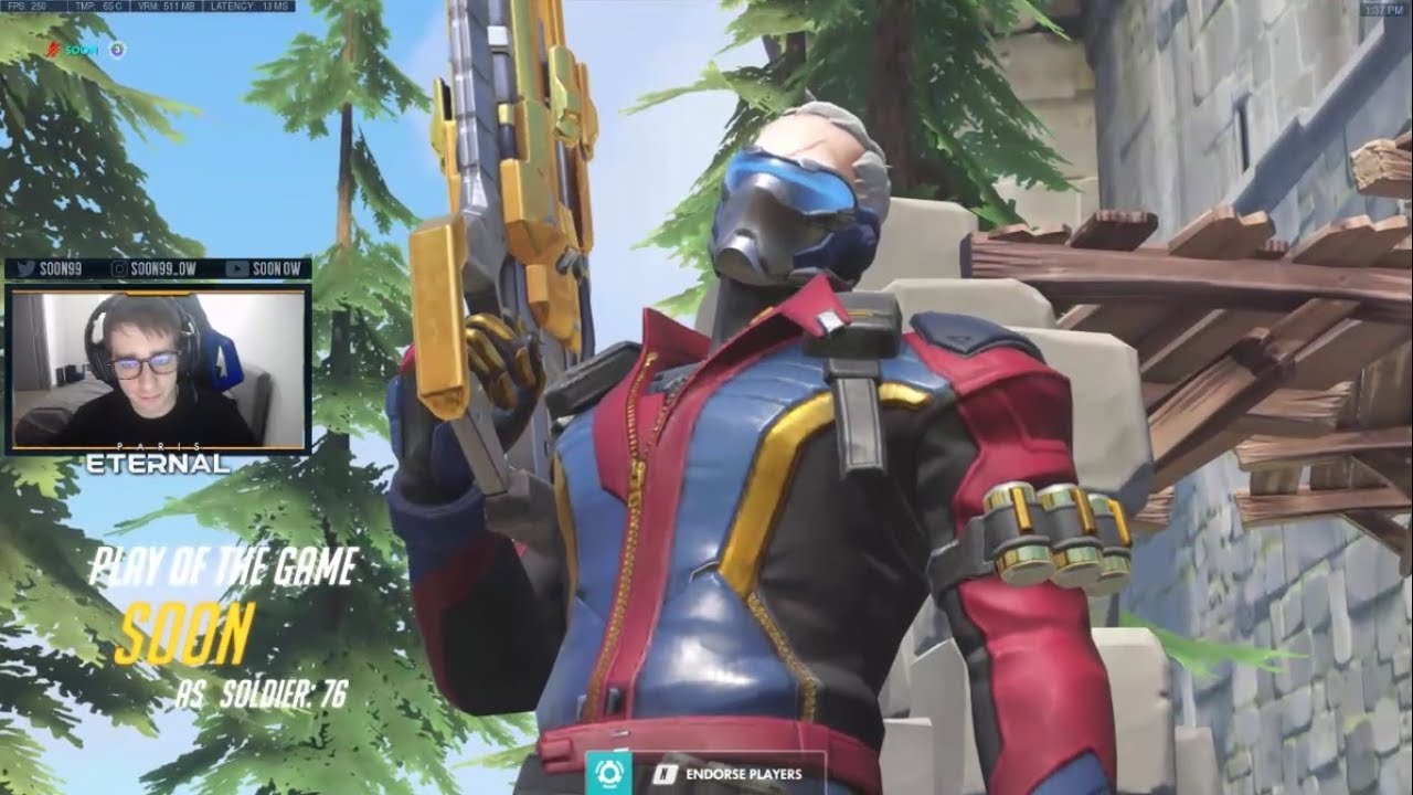 Overwatch Best DPS Pro Soon Playing  For Rank 1 Spot  -POTG-