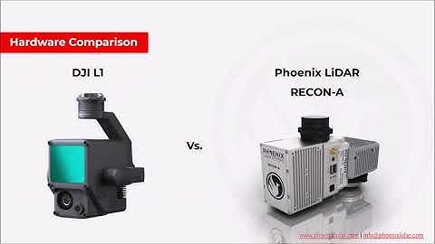 Webinar:  Phoenix LiDAR Recon A vs. DJI Zenmuse L1