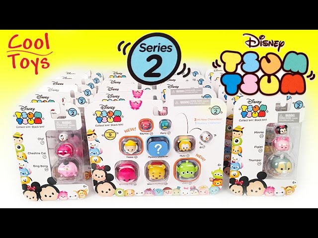 Disney TSUM TSUM SERIES 2 Vinyl Stackable Figures - YouTube