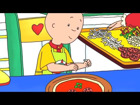Caillou en Español - Caillou y la Pizza Casera | Dibujos Animados Capítulos Completos