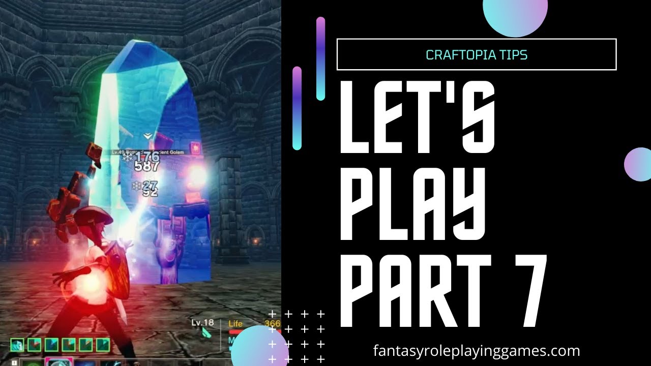 Craftopia - Beginners Playthrough Part 7 | Sniping Trial and Boss Farm