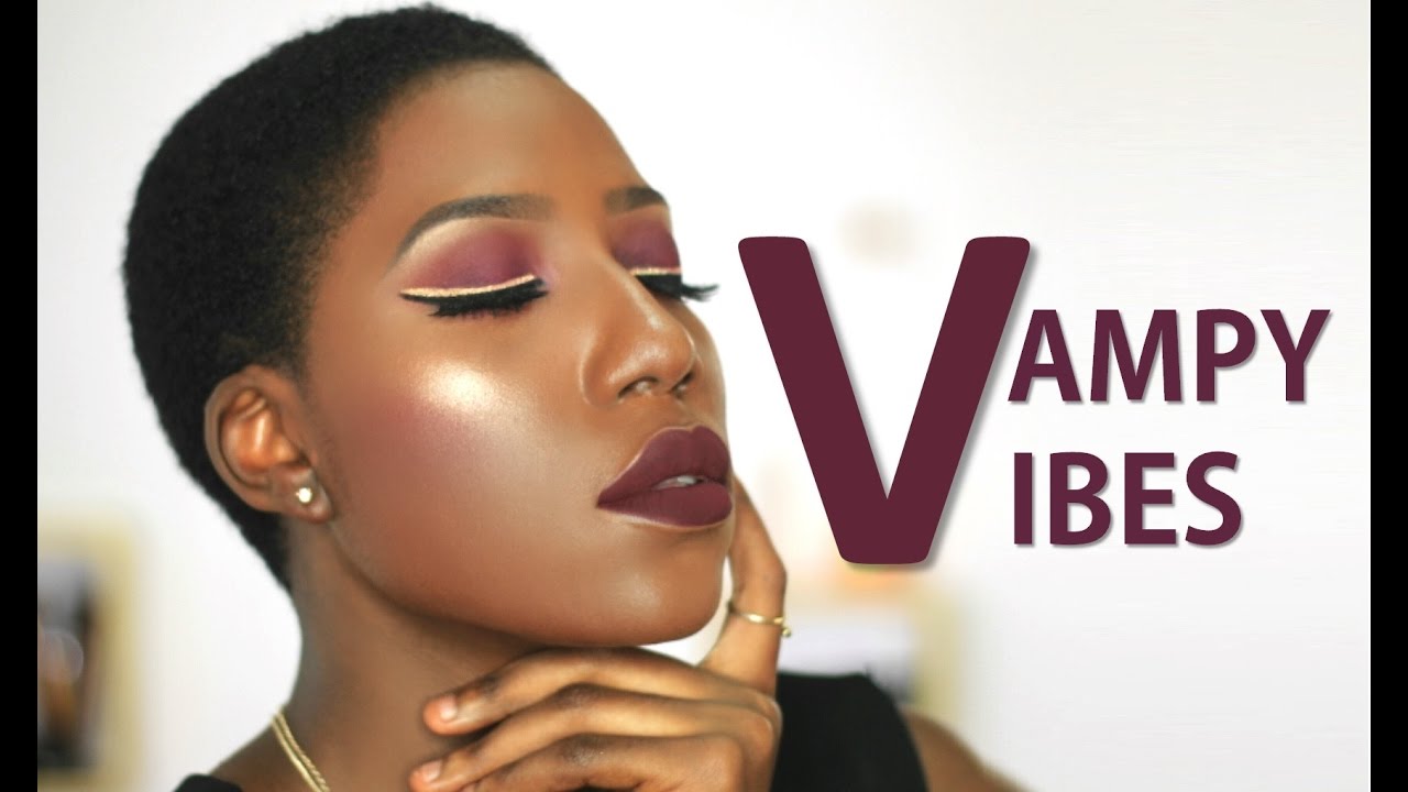 VAMPY MAKEUP TUTORIAL FOR WOC/ FALL INSPIRED