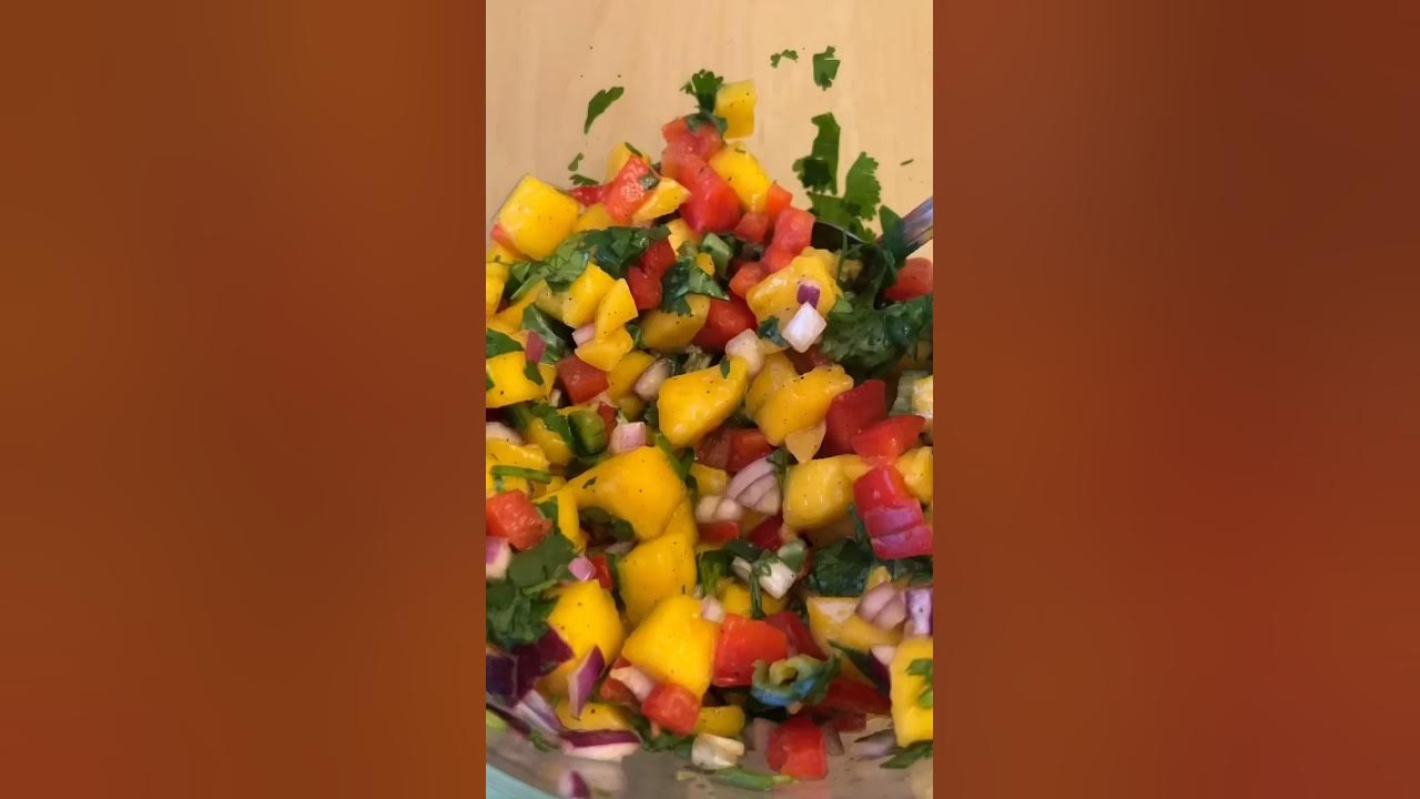Mango Salsa Coriander and Cilantro are the same thing!! shorts food