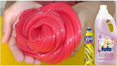Como fazer Slime de amaciante?