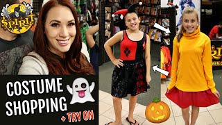 Halloween Costume Shopping Try On
