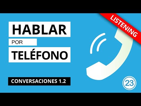 Vídeo: Com puc parlar una conversa telefònica en anglès?