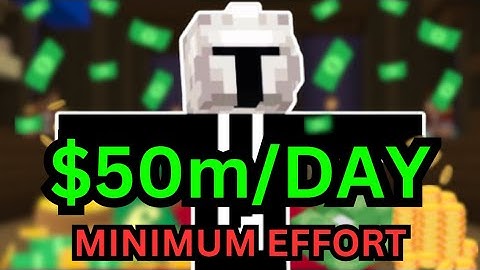How You Can Make $50m Everyday With 0 Effort - Hypixel Skyblock