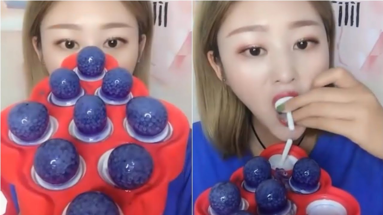 #75 Chia Seed Ice Eating! Satisfying Crunch Sounds! Mukbang Compilations! ASMR Eats! FoodXD Ice