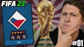 ČESKO na MISTROVSTVÍ SVĚTA v Kataru! [FIFA 23 World Cup #01]