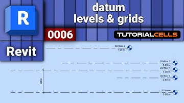0006. datum ( levels & grids ) in revit