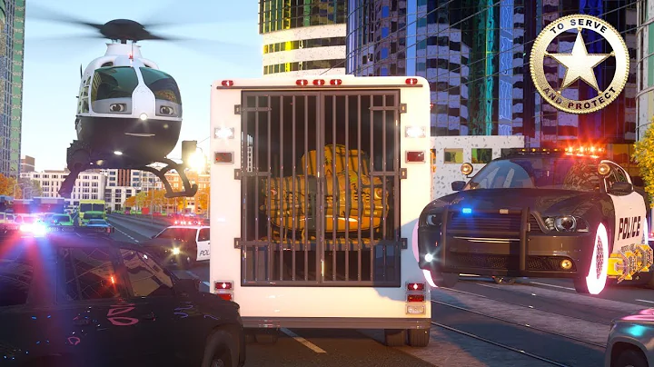 Sergeant Cooper the Police Car Part 3 - Time Officer | Real City Heroes (RCH)#cartoon