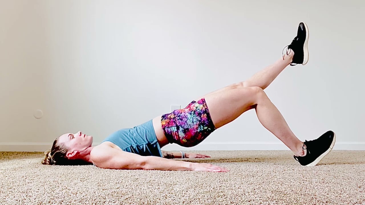 Single Leg Hamstring Plank