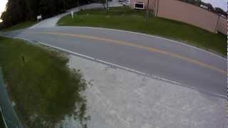 U-6 hexacopter Ecilop camera gimbal 1st test