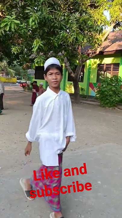 Keseruan santri ketika kebersihan🤣🤣🤣#viral
