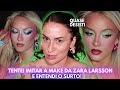 TENTEI IMITAR A MAKE DA ZARA LARSSON - FOI CANSATIVO...