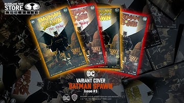 Batman/Spawn #1 Exclusive Variant Cover Comic | McFarlane Toys Store