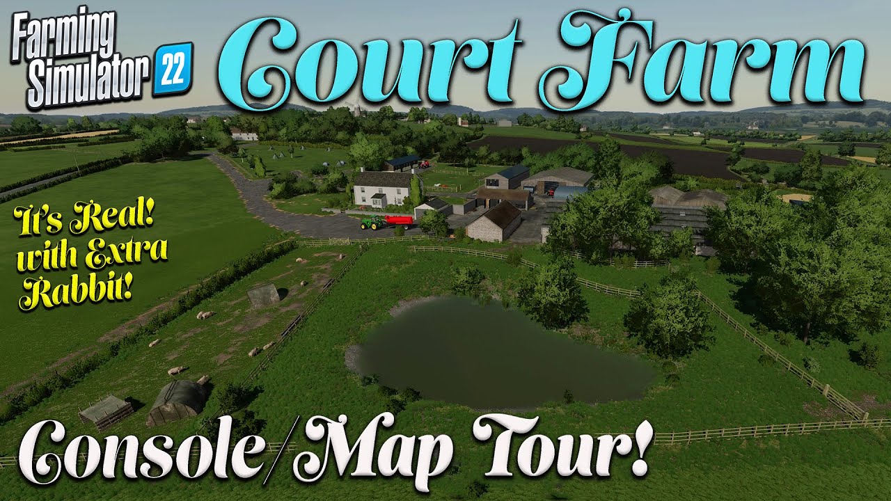 “COURT FARM” IS HERE!! FS22 MAP TOUR! NEW MOD MAP! Farming