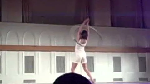 Hoop dance performance - "lights"
