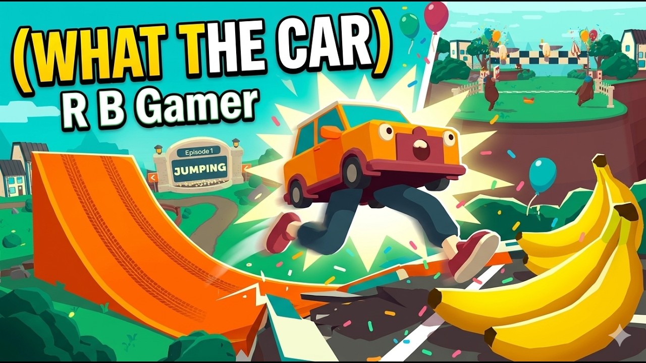 THIS CAR HAS LEGS! WHAT THE CAR Episode 1 Jumping Gameplay! - YouTube