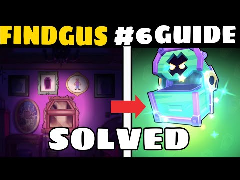 How to complete Bedroom #findgus day 6 puzzle with Secret rewards | Brawl stars