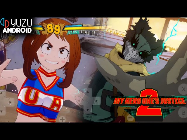 My Hero One's Justice 2 Yuzu Android GitHub v258 Gameplay test