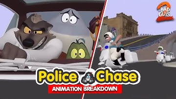 How to Animate the Police Chase with The Bad Guys | The Bad Guys 2 – Animation Breakdown