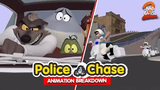 How to Animate the Police Chase with The Bad Guys | The Bad Guys 2 – Animation Breakdown