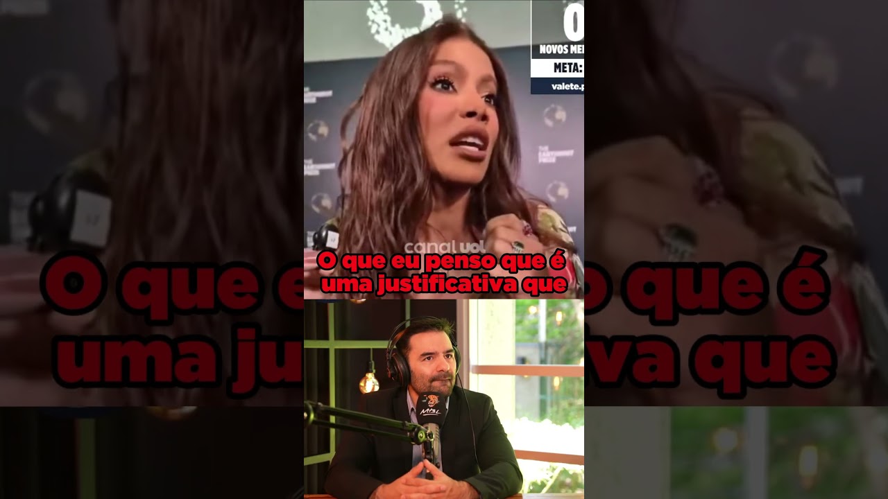Anitta gera debate ao abordar pagamento de impostos e liberdade de expressão em live